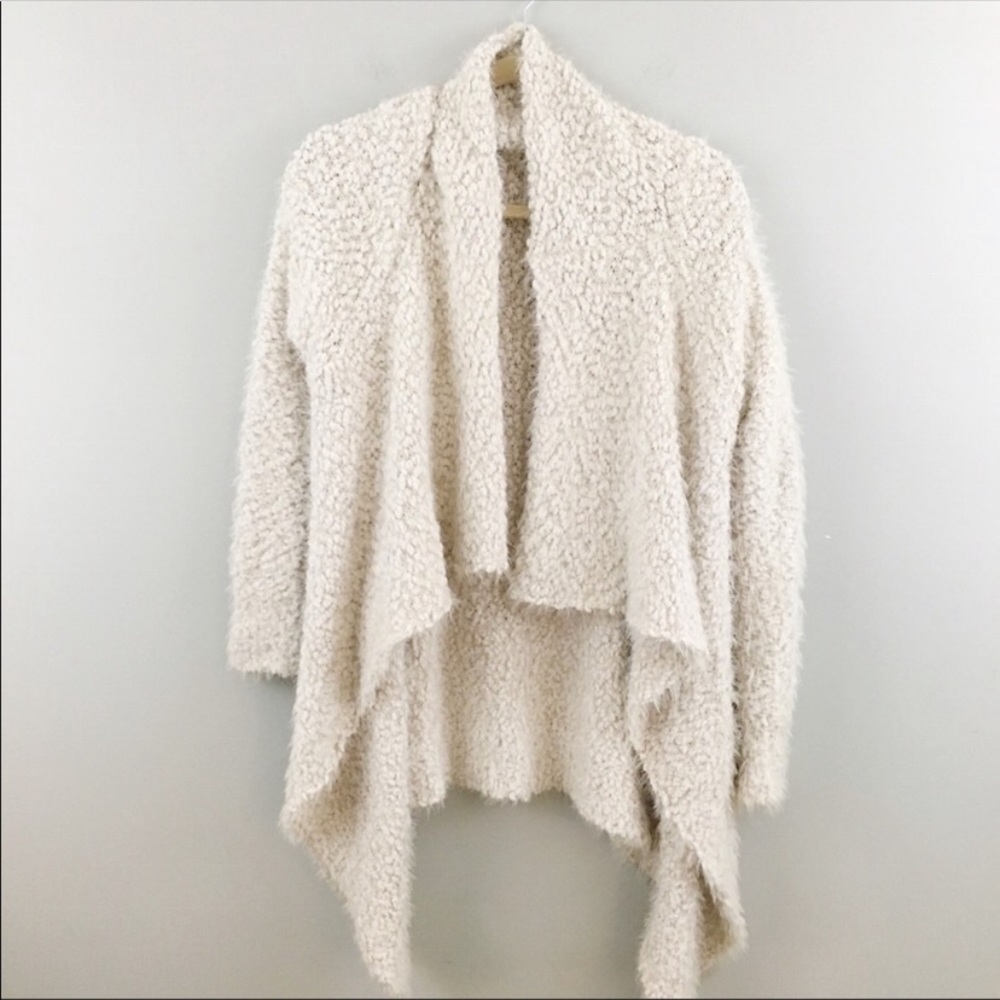 •bobeau• Teddy Waterfall Cardigan